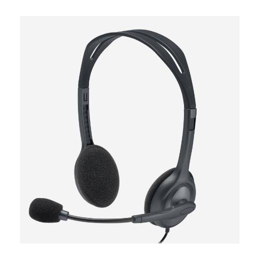 Logıtech H111 Stereo Kulaklık Siyah 981-000593 