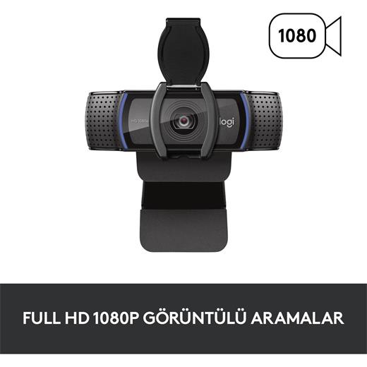 Logıtech C920S Hd Pro Webcam Siyah 960-001252 