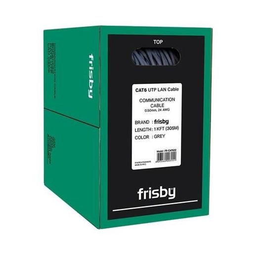 Frısby Fnw-Cat622 305Mt 0.50Mm 24Awg Cat6 Utp Kablo Gri 
