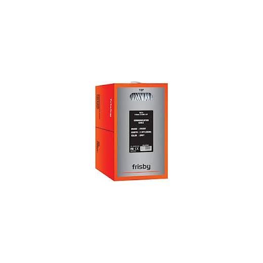 Frısby Fr-Cat601 305Mt 0.58Mm 23Awg Cat6 Utp Kablo Gri 