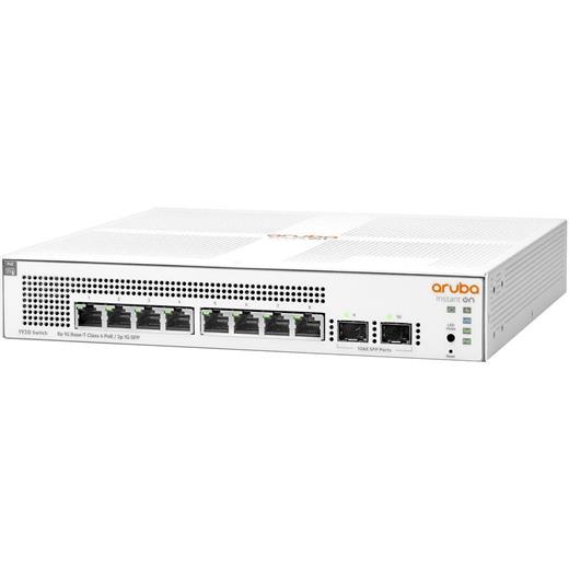 Hpe Aruba Ion 1930 Jl681A 8 Port Gıgabıt Poe + 2Xsfp Uplınk Yönetilebilir 124W Poe Swıtch 