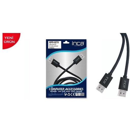 Inca Idpd-02Tx 2 Mt Dısplay Port To Dısplay Port 4K 