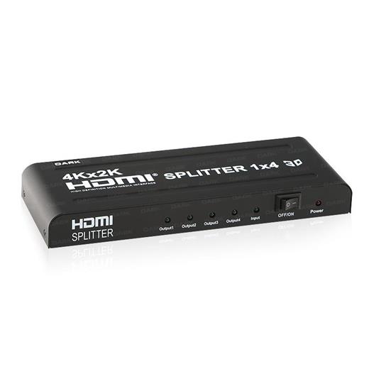 Dark Dk-Hd-Sp4X1 1 Giriş 4 Çıkışlı 4K Hdmı Çoklayıcı Splıtter 
