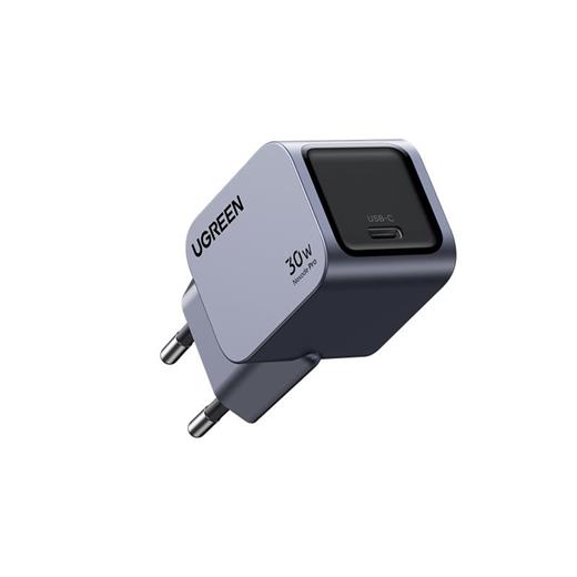 Ugreen Nexode Pro 30W Gan Hızlı Şarj Cihazı Type-C Qc Pd 1Xusb-C Uzay Grisi 35006 