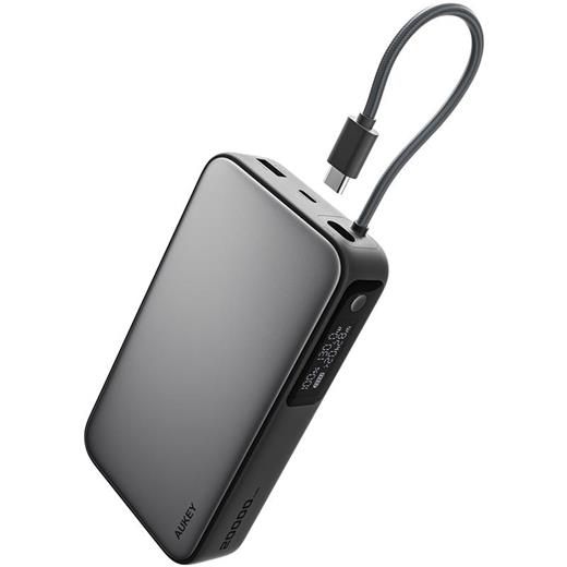Aukey Pb-Y48-Gy 100W 20000 Mah Pd Dahili Type-C Kablolu Powerbank 