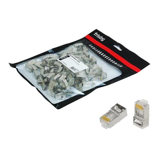 Frısby Fnw-Rj4522N 100Lü Metal Rj-45 Konnektör