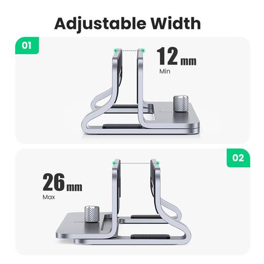 Ugreen Alüminyum Notebook Macbook Dikey Masaüstü Standı 20471 