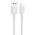 Aukey Cb-Cd30-Wh Naylon Örgülü Usb-A Type-C Şarj Kablosu 0.9Mt 