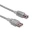 S-Lınk Sl-U2015 1,5Mt Usb 2.0 Şeffaf Yazıcı Kablosu 