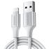 Ugreen Lıghtnıng To Usb-A Örgülü Mfi Sertifikalı İphone Hızlı Şarj Kablosu 2 Metre Gümüş 60163 
