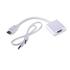 Qport Q-Hd-Vgj  Hdmı To Vga Cevırıcı+ Ses Jack 