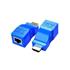 Senseı 30 Metre Hd-30 Cat6 Hdmı Extender İkili Mavi Adaptör 