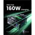 Ugreen Nexode Pro 160W Gan Hızlı Şarj Cihazı 100W Kablolu Type-C Qc Pd 3Xusb-C 1Xusb-A Gri 25877 