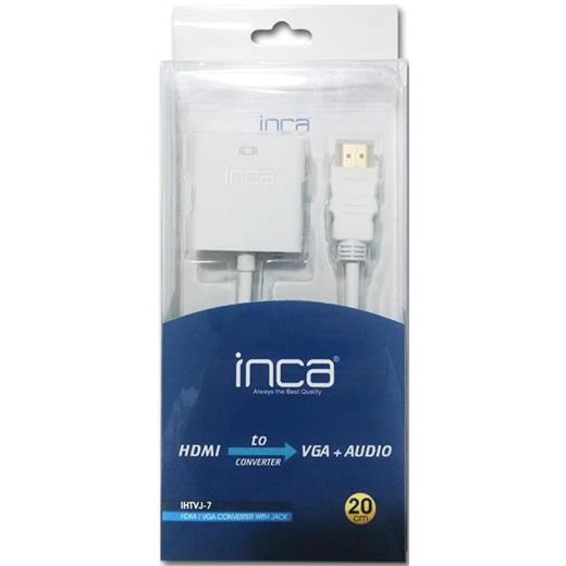 Inca Ihtvj-7 Hdmı To Vga Jaklı Ses Kablosu 20Cm